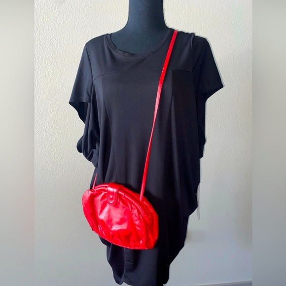 NWT DOO.RI IMPULSE Women’s Dress XS Black Drape Designer City Wedding Guest - Picture 1 of 9